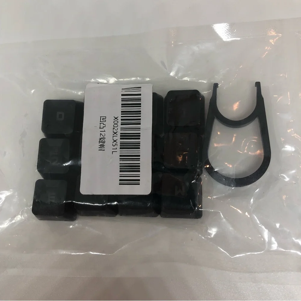 NWT LUO Keycaps for Logitech Keyboard Translucent G910 G810 Pro G413 G613